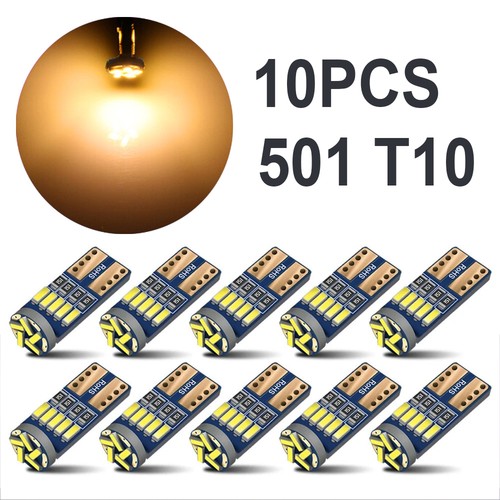 10pcs 501 t10 led - 501, side