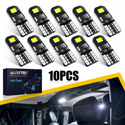 10x 501 t10 led bulbs - 10x,