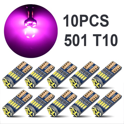 10pcs 501 t10 led bulbs - 10pcs,