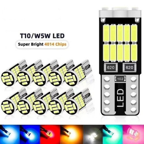 10x 501 t10 led bulbs - 501,